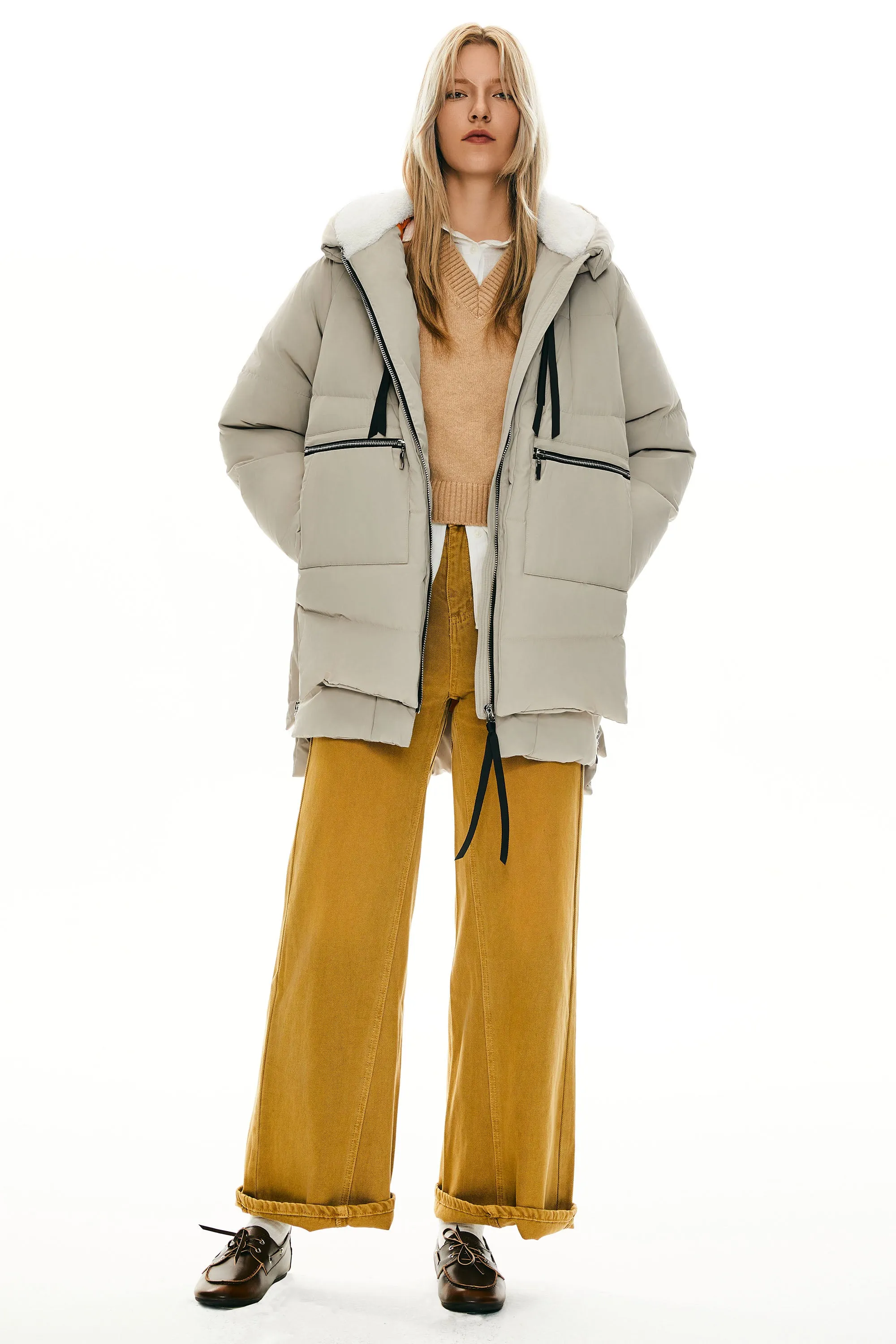 092 Classics Women's Thickened Down Jacket
