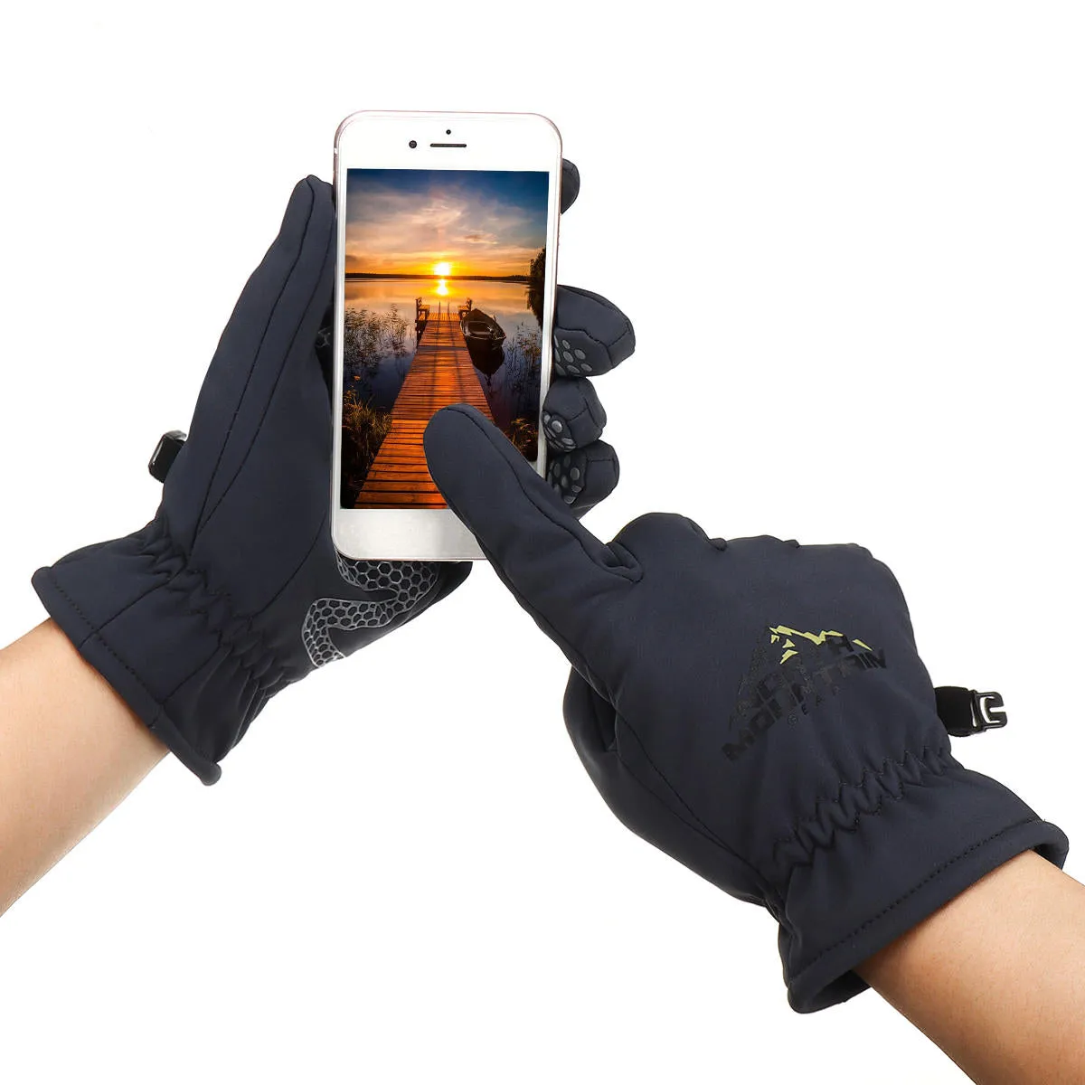 1Pair 8.99 Outdoor Non-slip Windproof Warm Thermal Gloves Ski Snow Cycling Waterproof Winter Glove