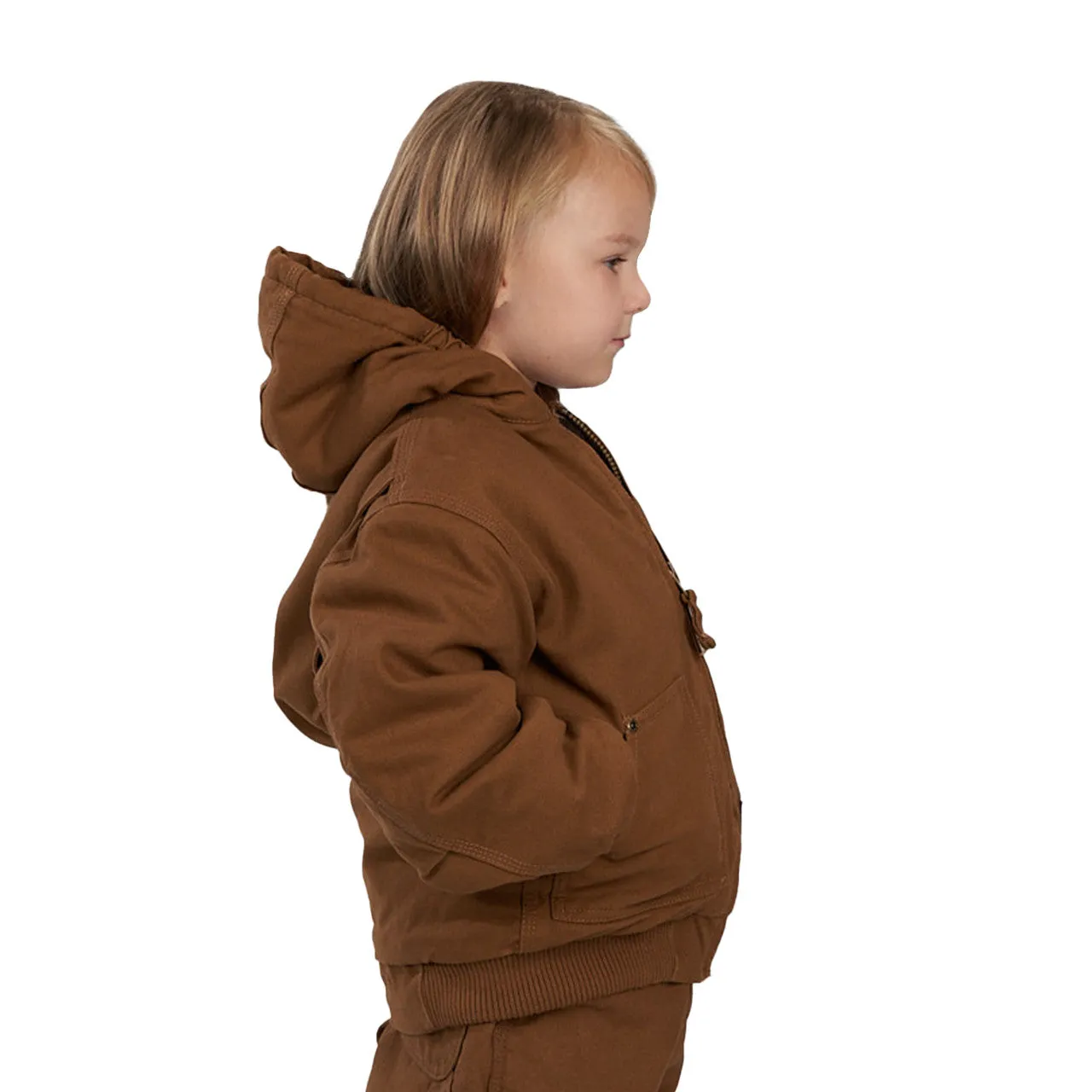 359.28 Youth Insulated Fleece Lined Hooded Jacket by Key Industries