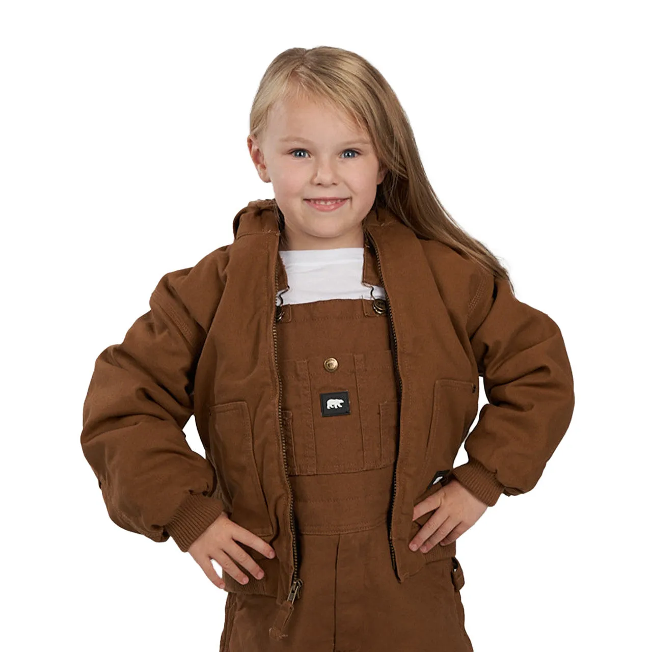 359.28 Youth Insulated Fleece Lined Hooded Jacket by Key Industries