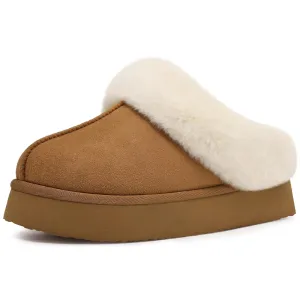 AILA | Faux Fur Lined Winter Slides