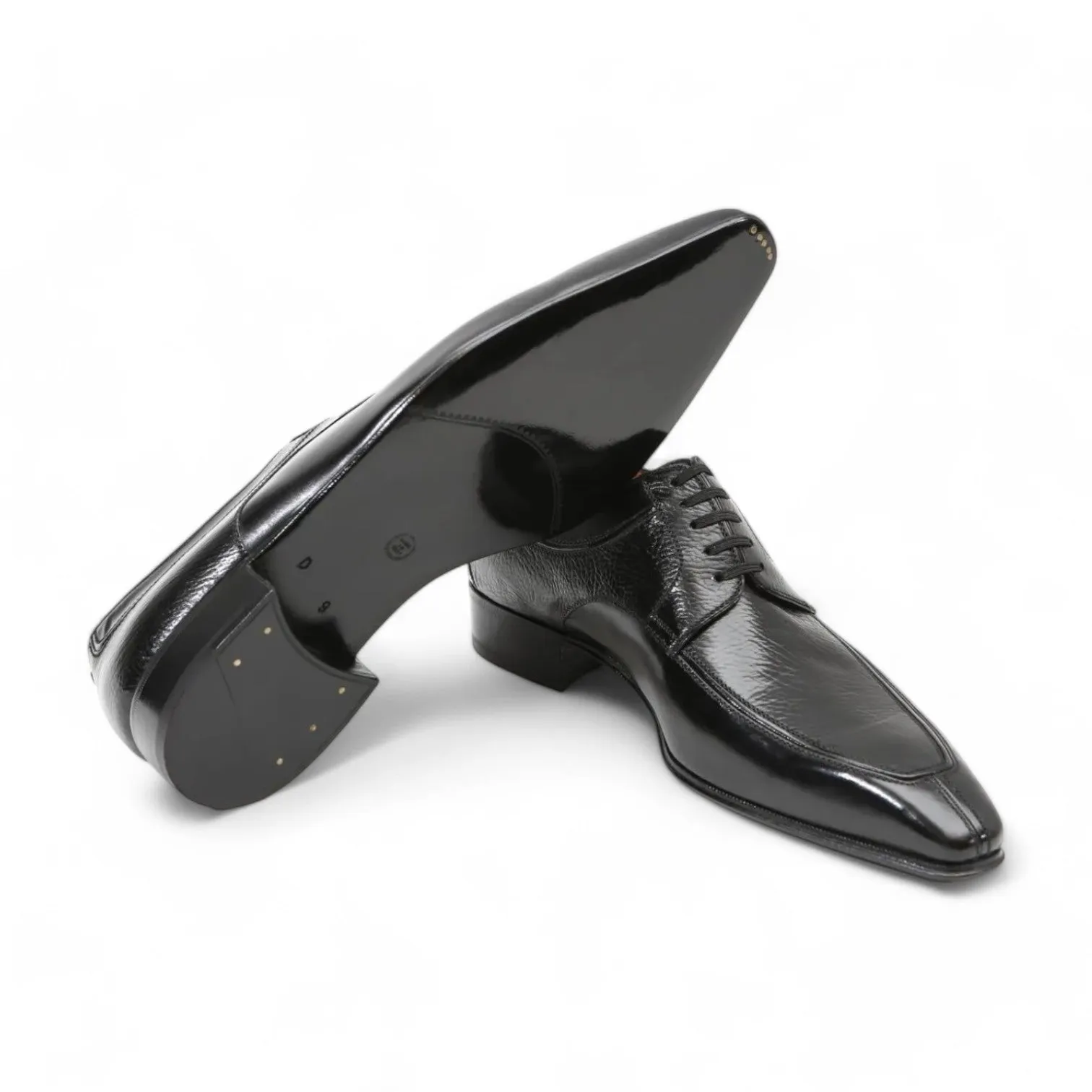 Artioli Dario Men's Shoes Exotic Calf-Skin Leather Derby Oxfords (ART1039)