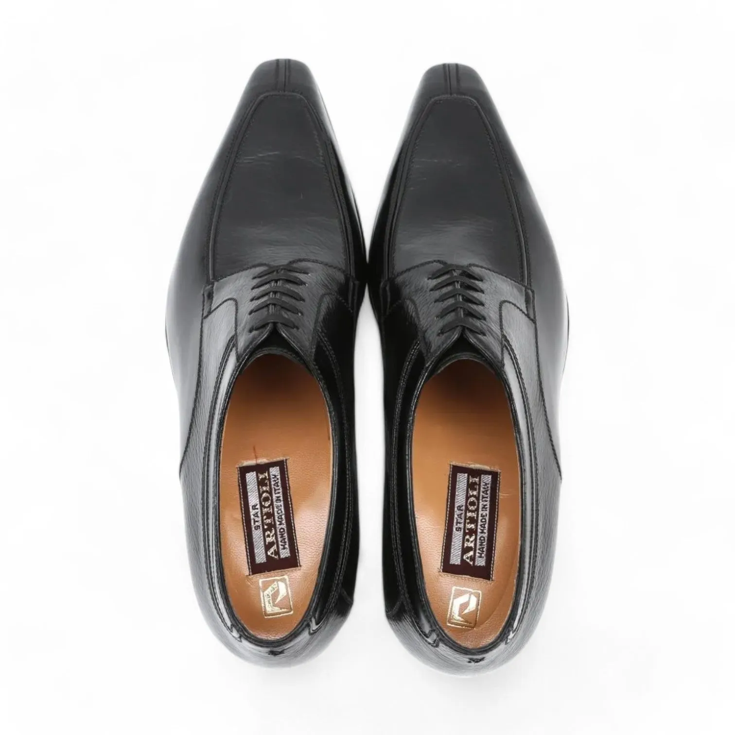 Artioli Dario Men's Shoes Exotic Calf-Skin Leather Derby Oxfords (ART1039)
