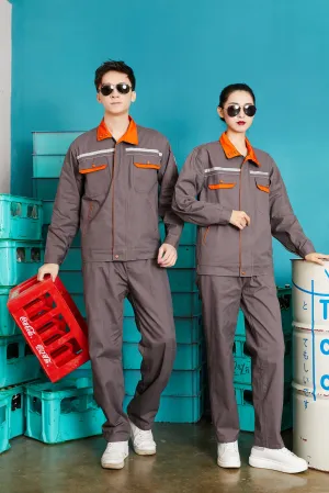 Autumn and winter long-sleeved pure cotton series workwear SD-PC-W1505