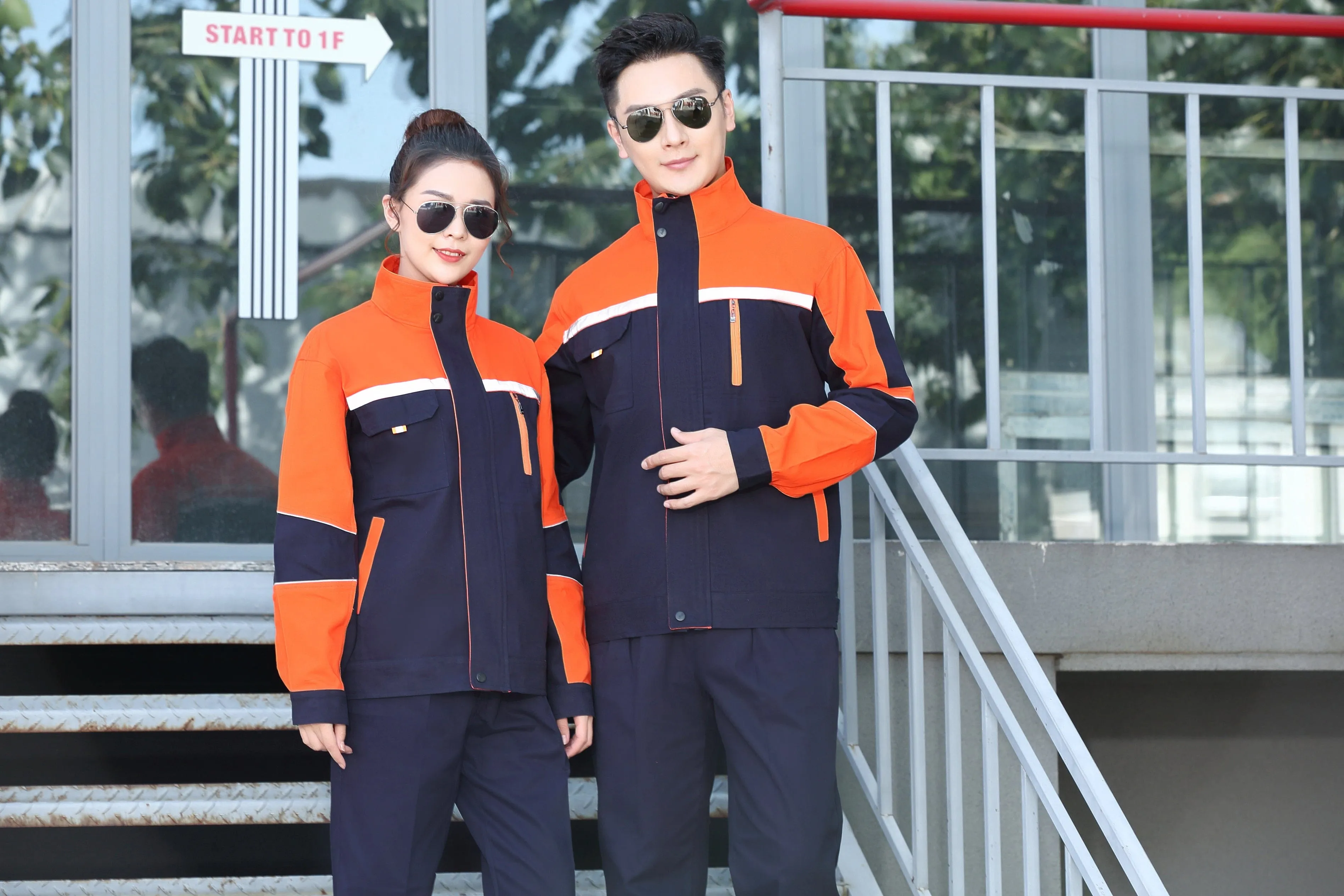 Autumn and winter long-sleeved pure cotton series workwear SD-PC-W2603