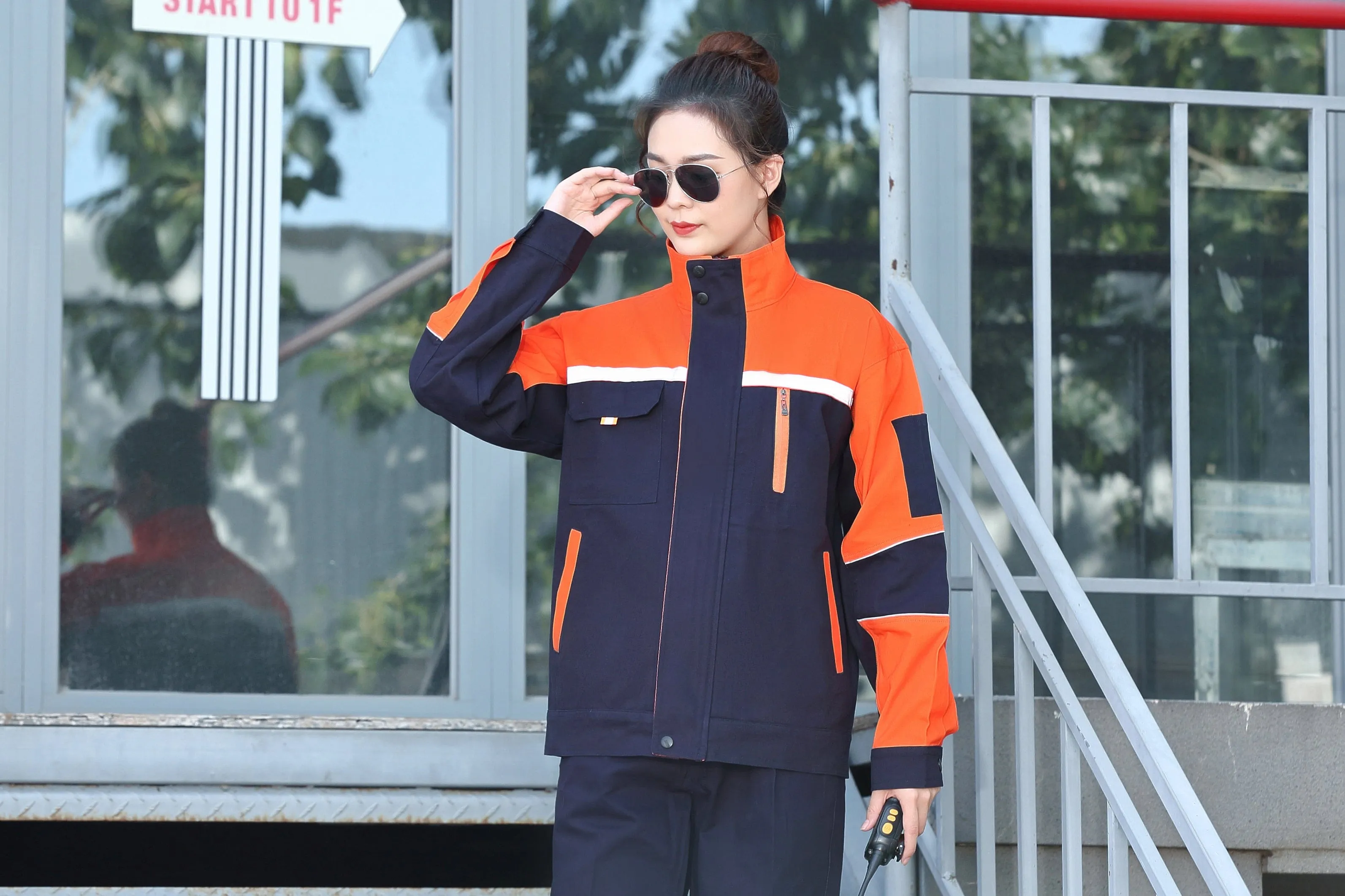 Autumn and winter long-sleeved pure cotton series workwear SD-PC-W2603