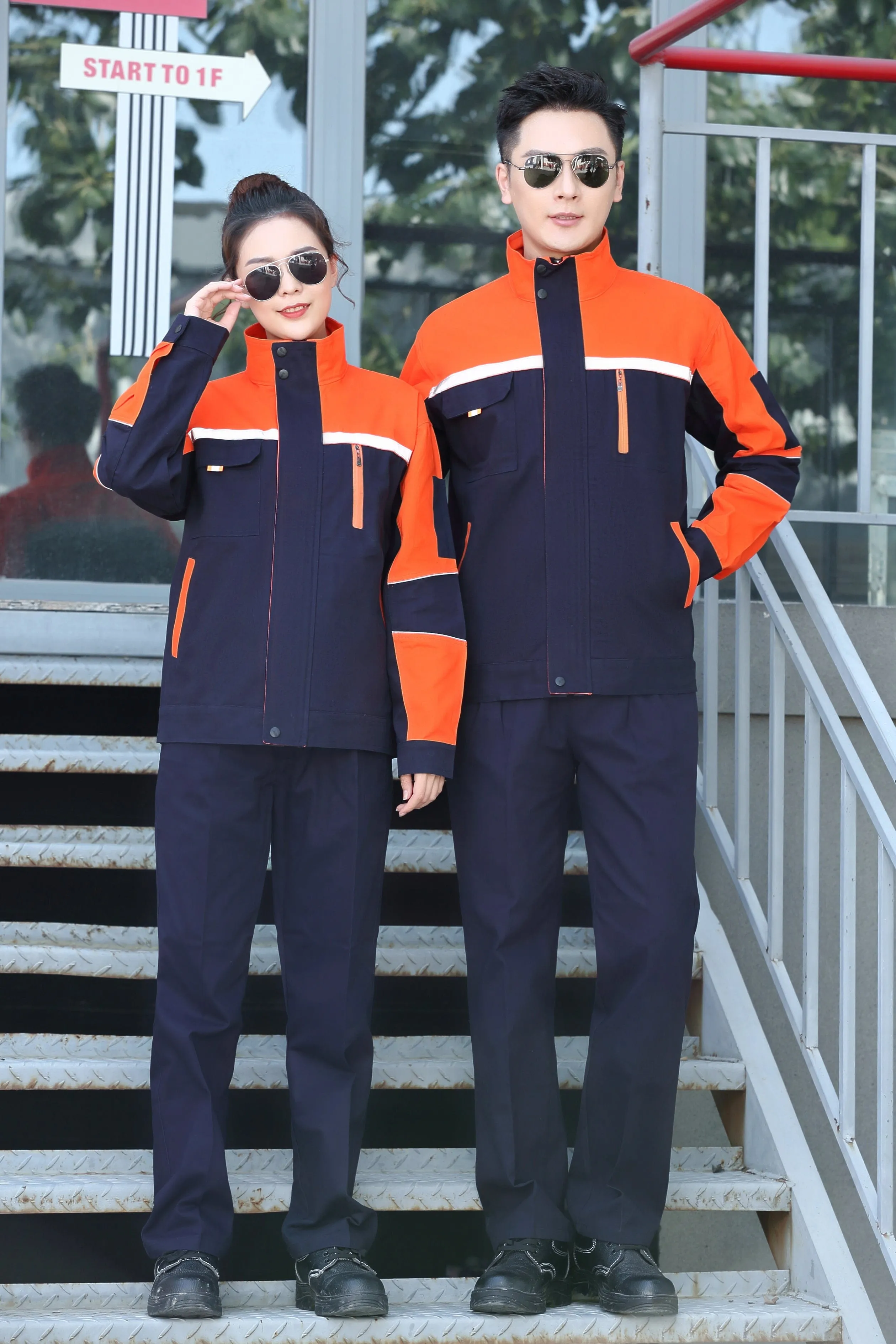 Autumn and winter long-sleeved pure cotton series workwear SD-PC-W2603