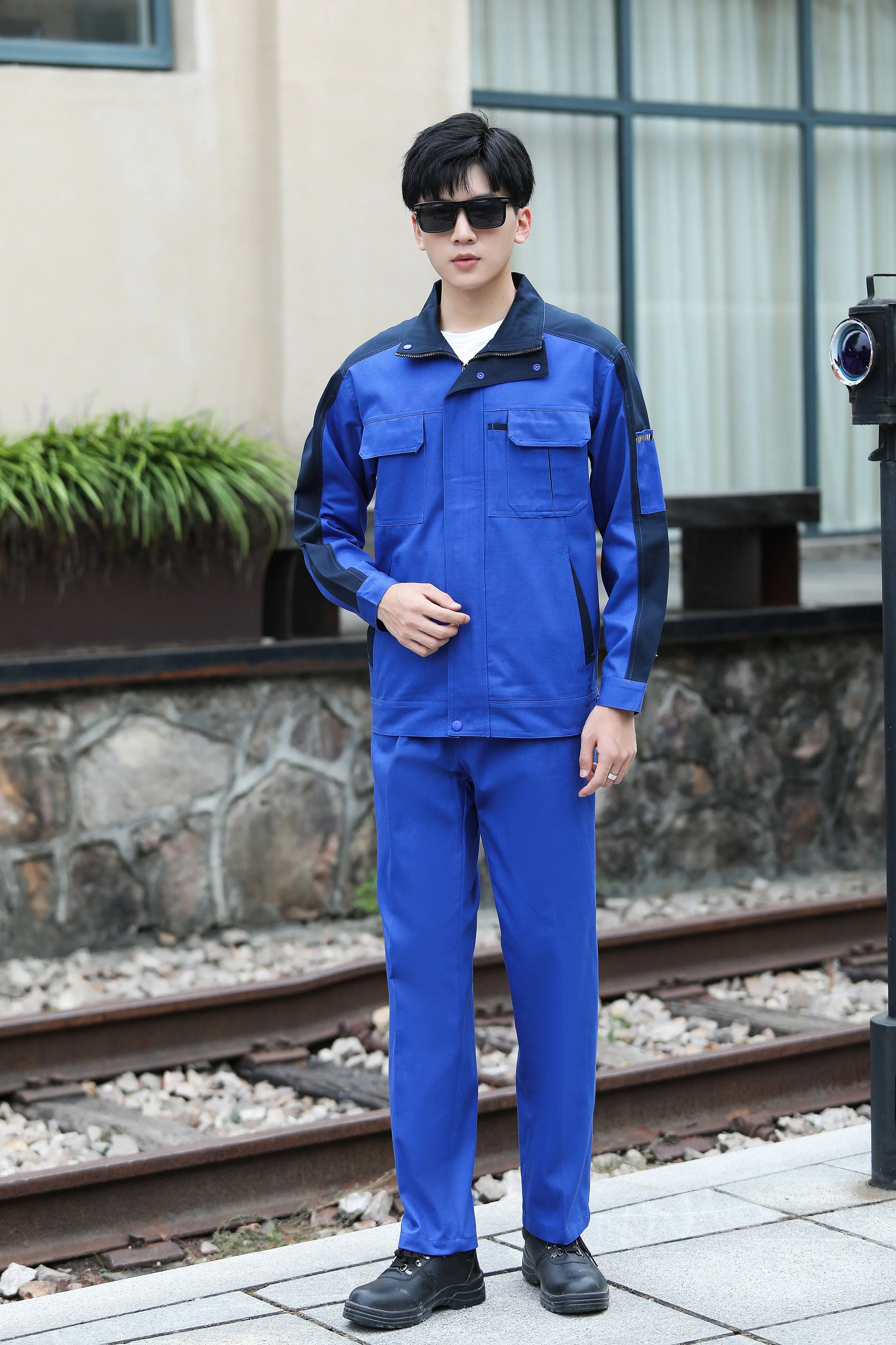 Autumn and winter long-sleeved pure cotton series workwear SD-PC-W806