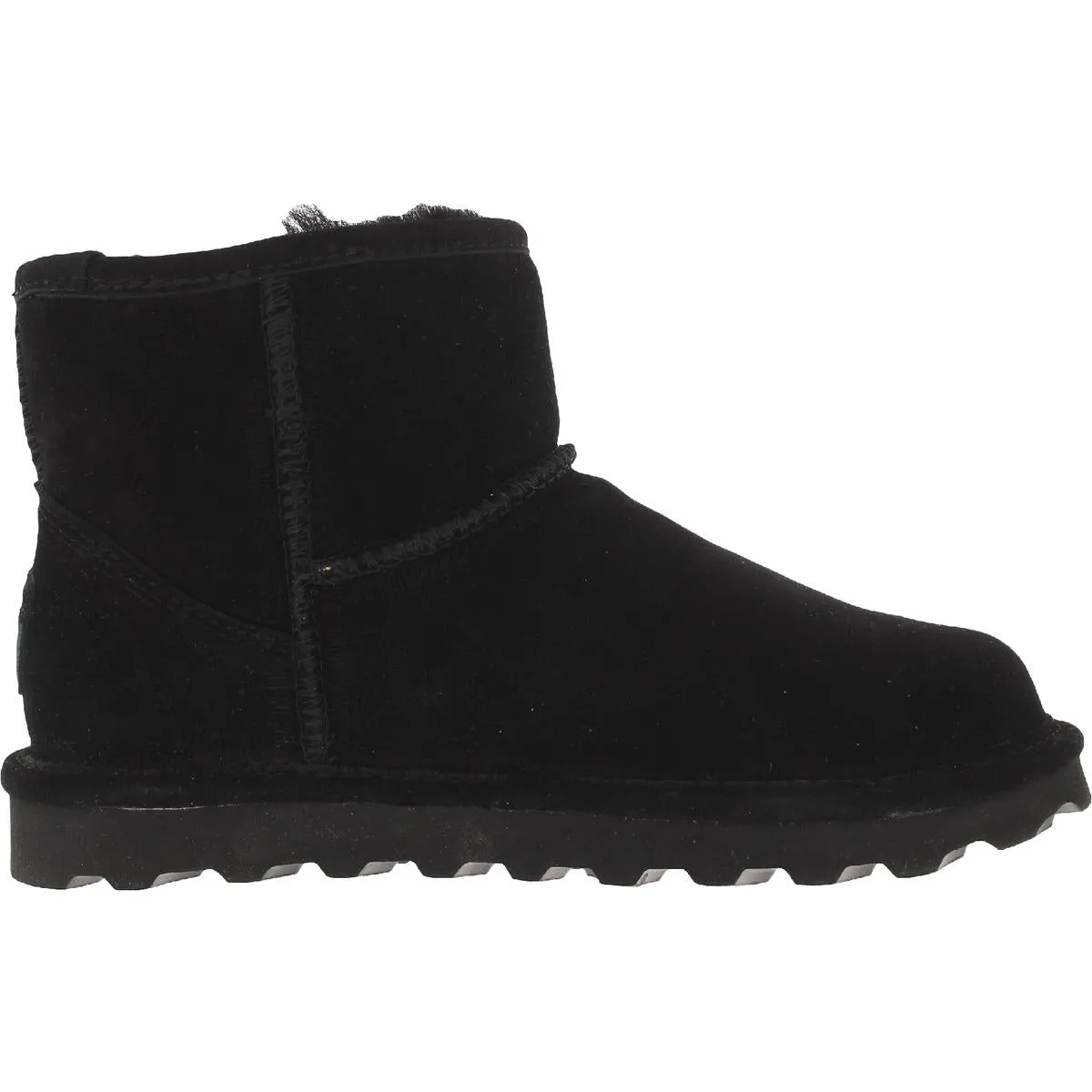 Bearpaw Womens Alyssa Wide Suede Pull on Winter & Snow Boots