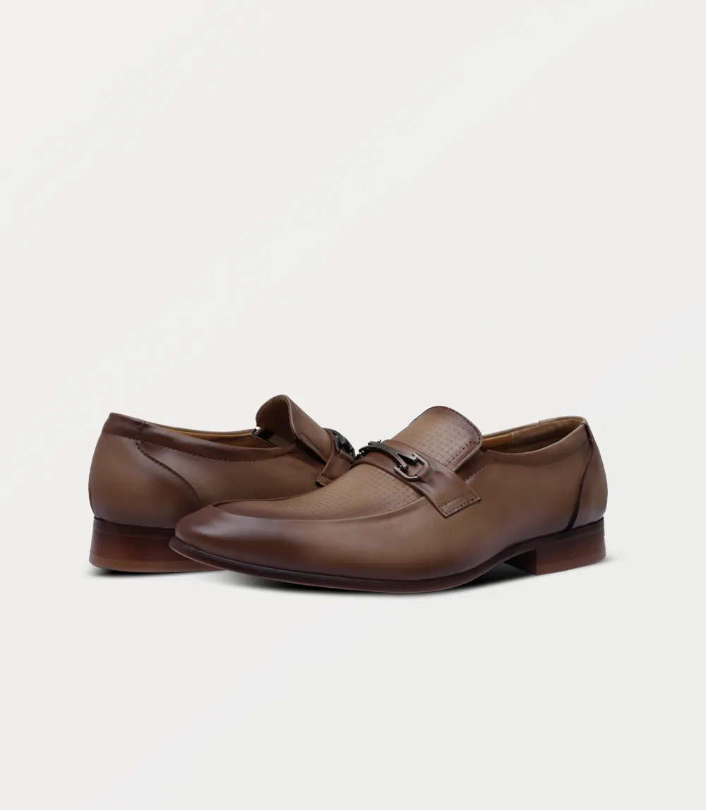 BM5085-BEIGE-Men Formal Slip on