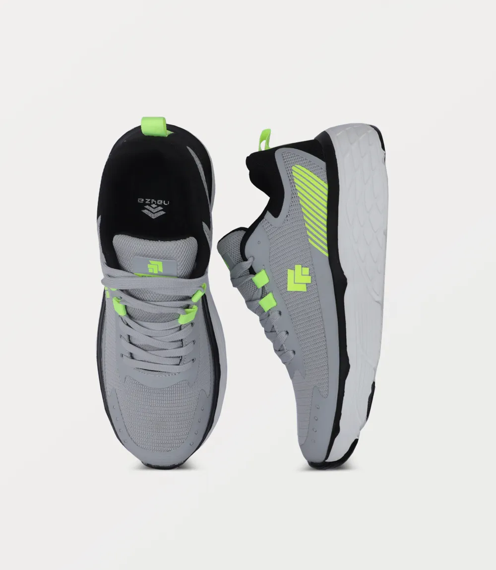 BM6781-Grey/Black-Men Sneakers