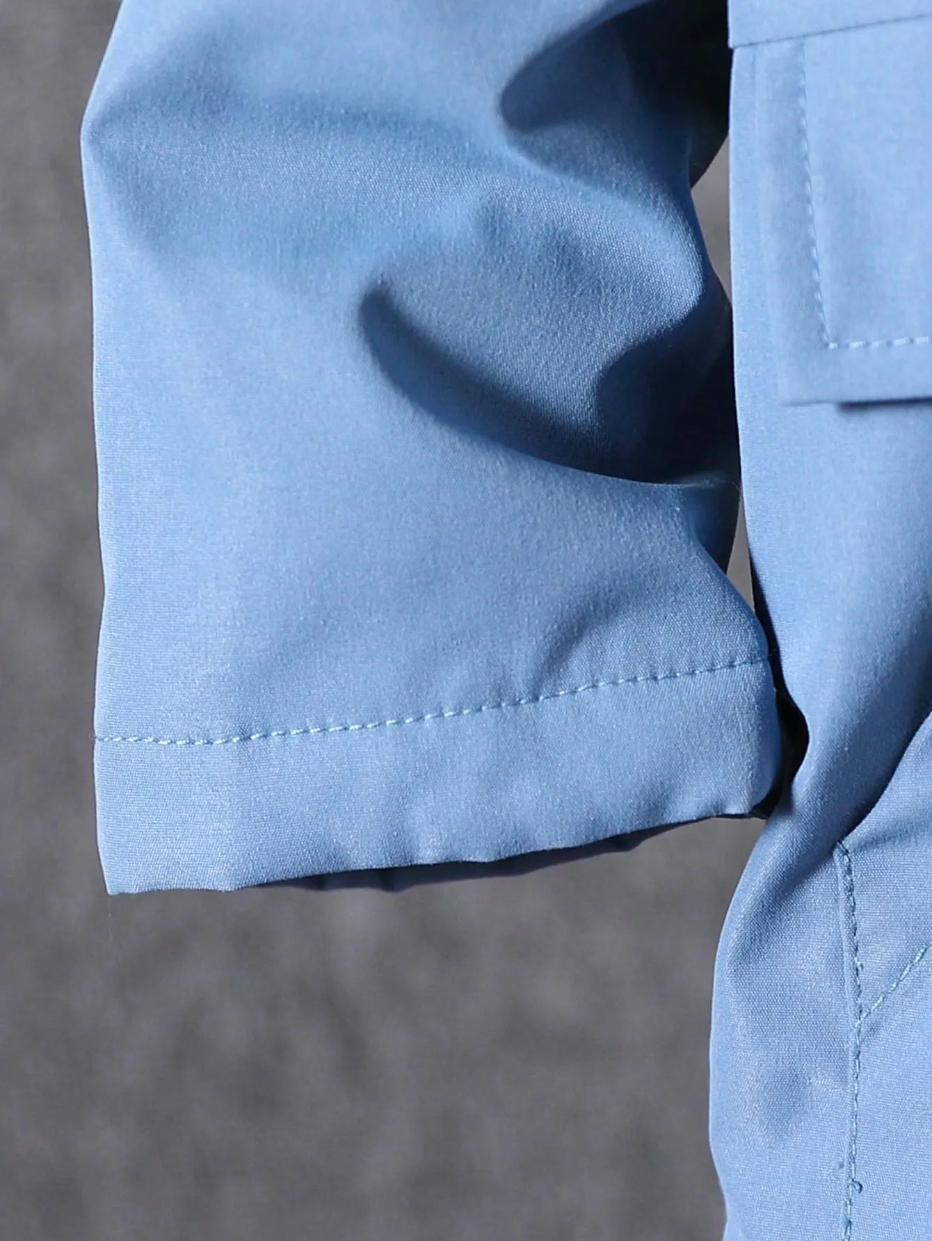 Boys' Blue Hooded Jacket - Warm, Windproof & Comfortable | Ages 4-7