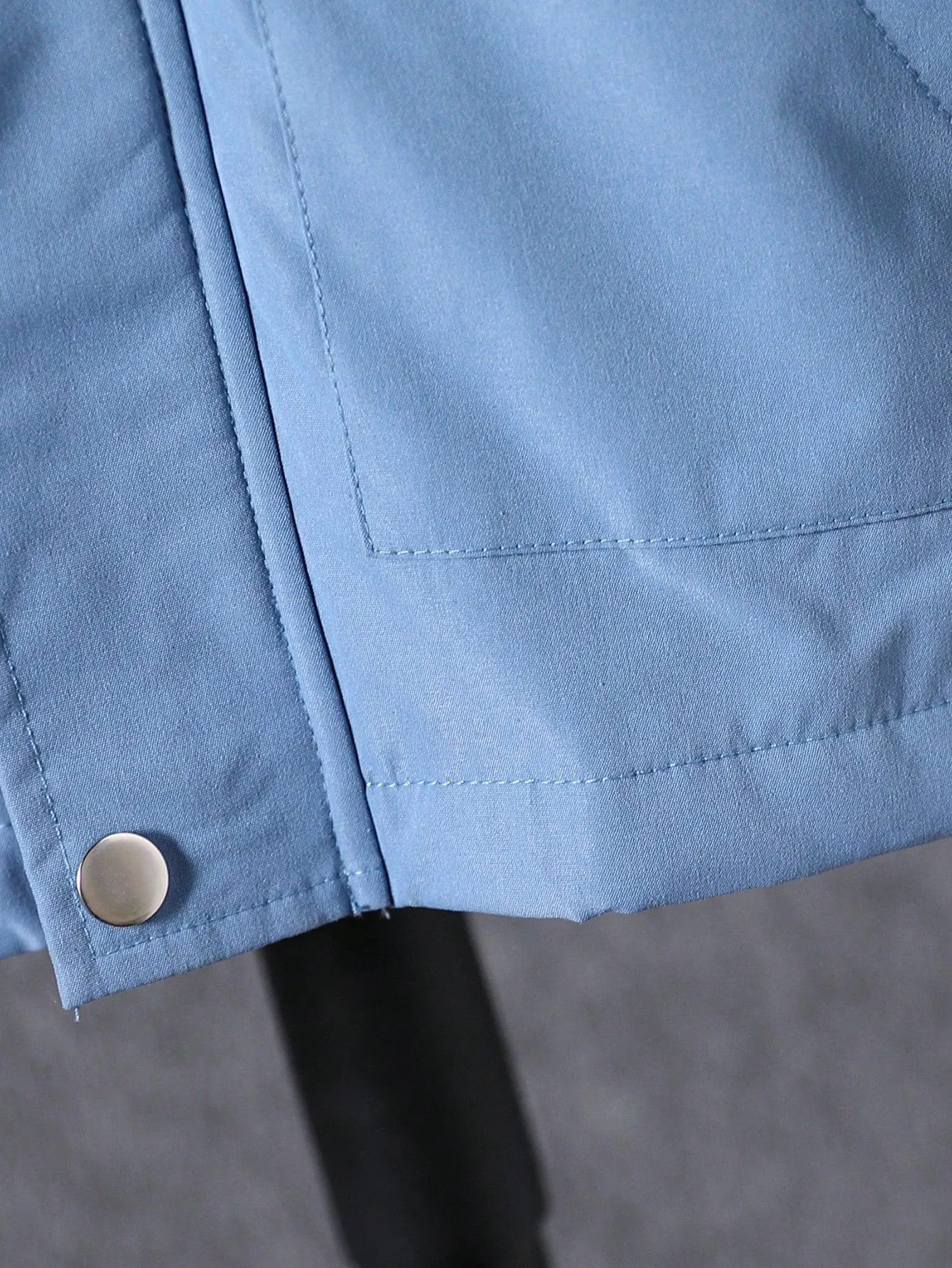 Boys' Blue Hooded Jacket - Warm, Windproof & Comfortable | Ages 4-7