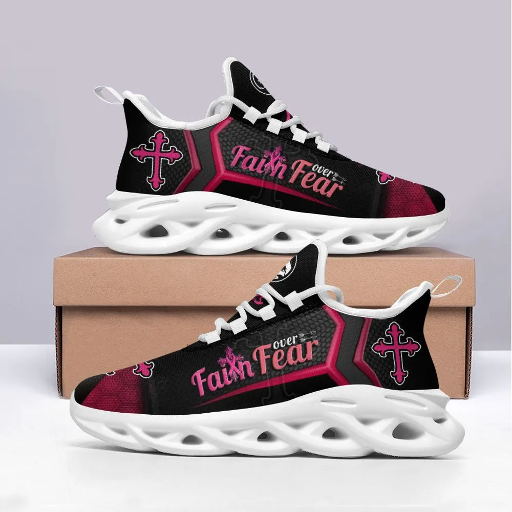 Breast Cancer Running Sneakers Max Soul Shoes - Christian Shoes For Men And Women
