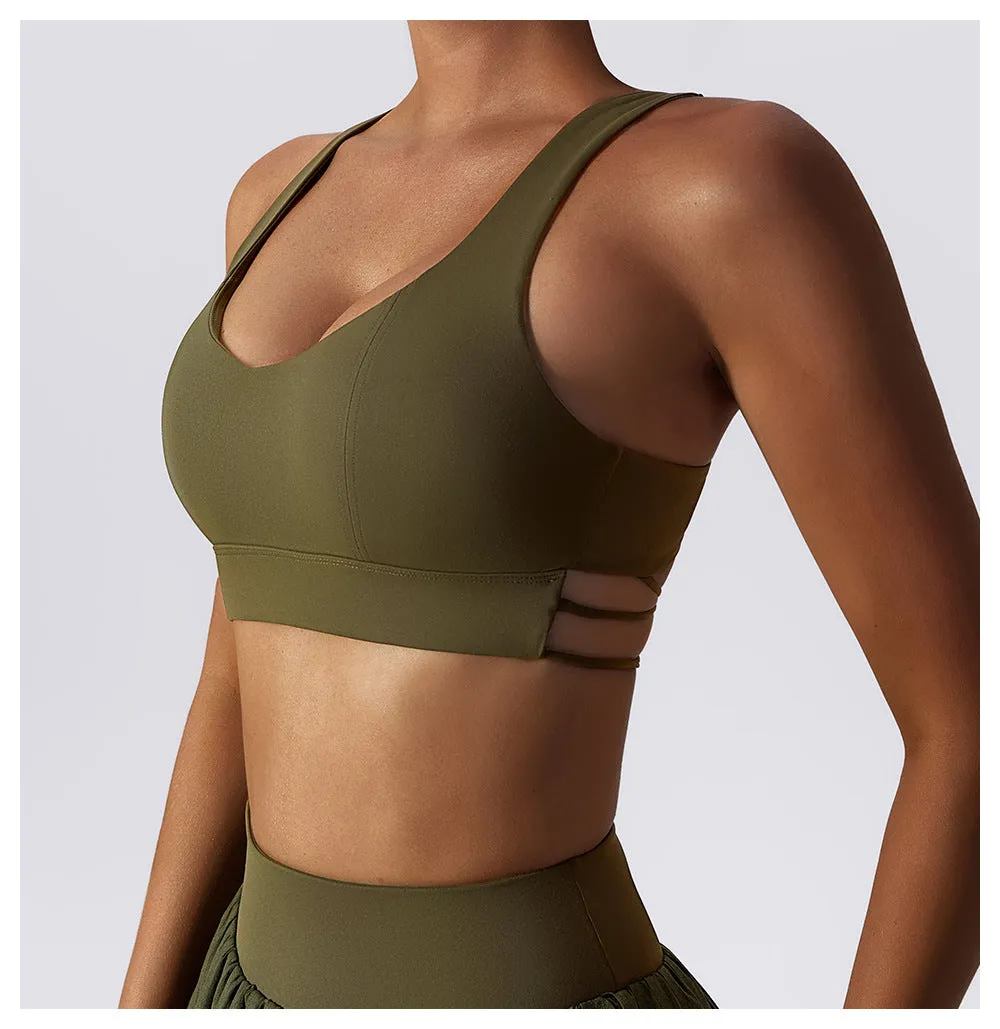Criss Cross Sports Bra