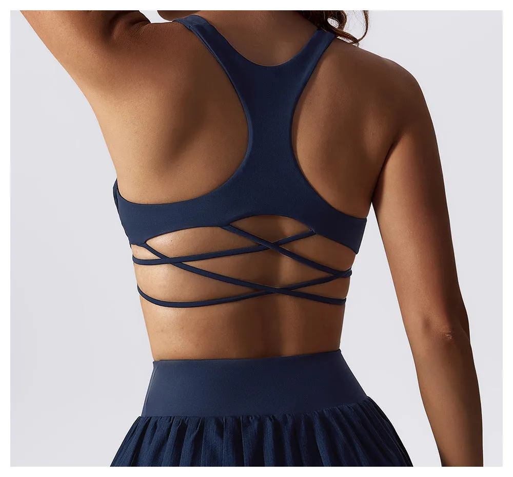 Criss Cross Sports Bra