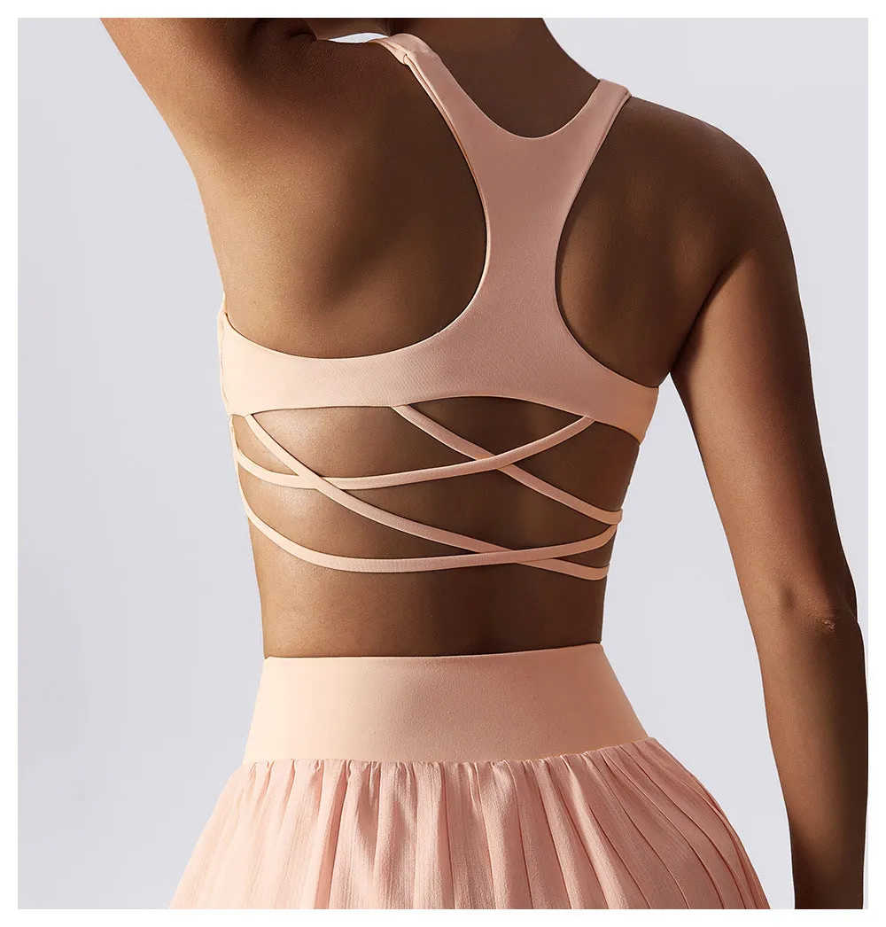 Criss Cross Sports Bra