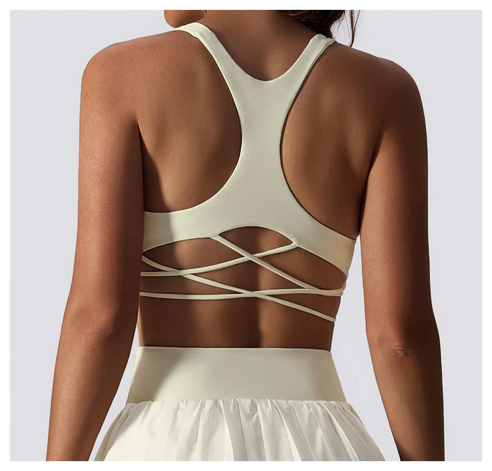 Criss Cross Sports Bra
