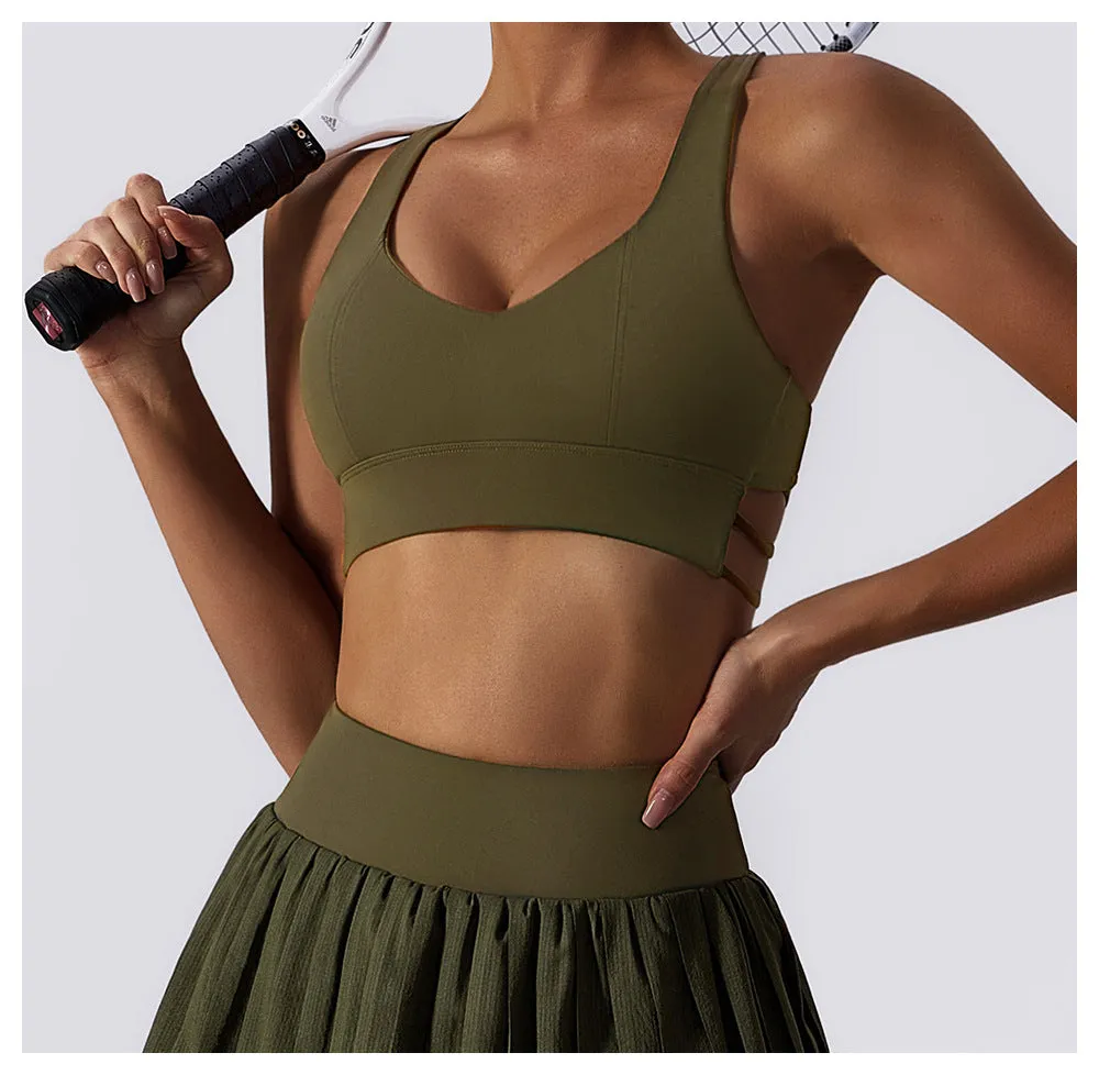 Criss Cross Sports Bra
