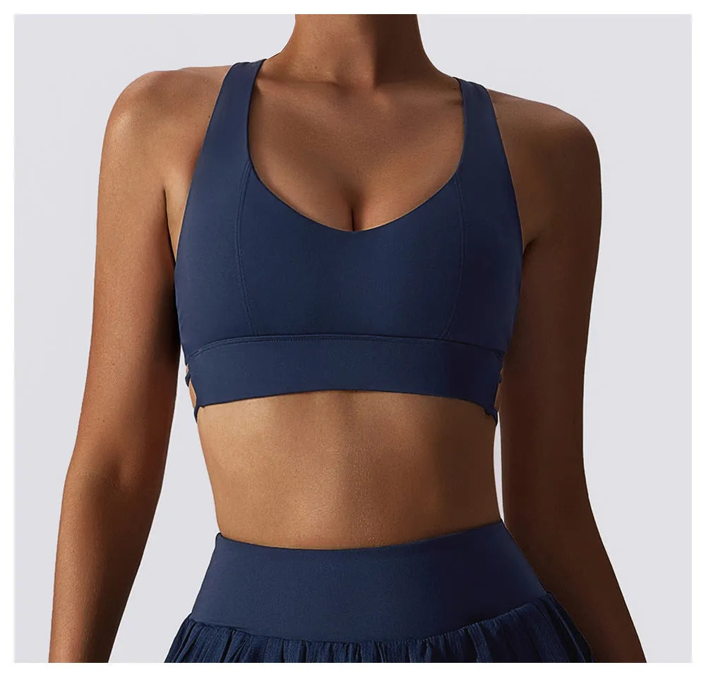 Criss Cross Sports Bra