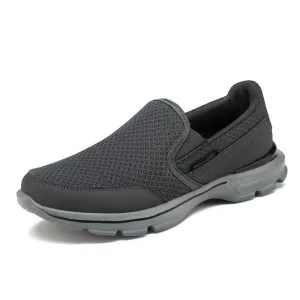 Cuzcare Orthopedic Men Shoes Breathable Arch Support Elastic Non-Slip Sole