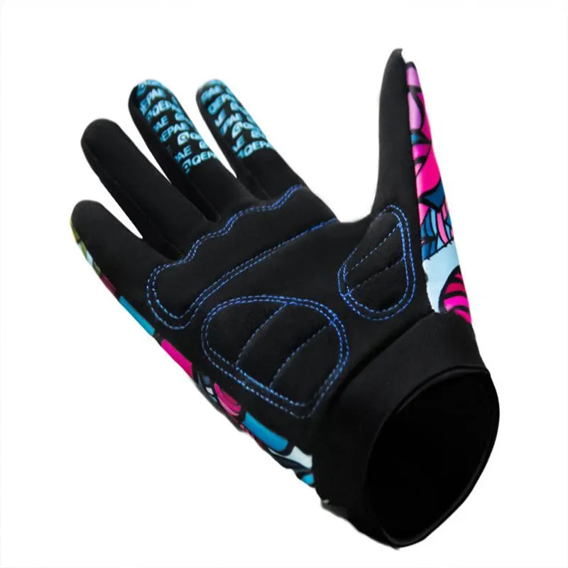 Cycling Gloves Gel Full Finger MTB  Anti-slip Shockproof