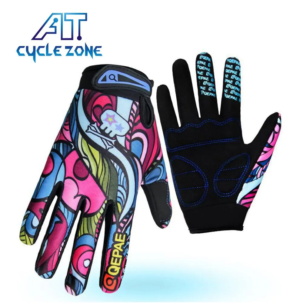 Cycling Gloves Gel Full Finger MTB  Anti-slip Shockproof