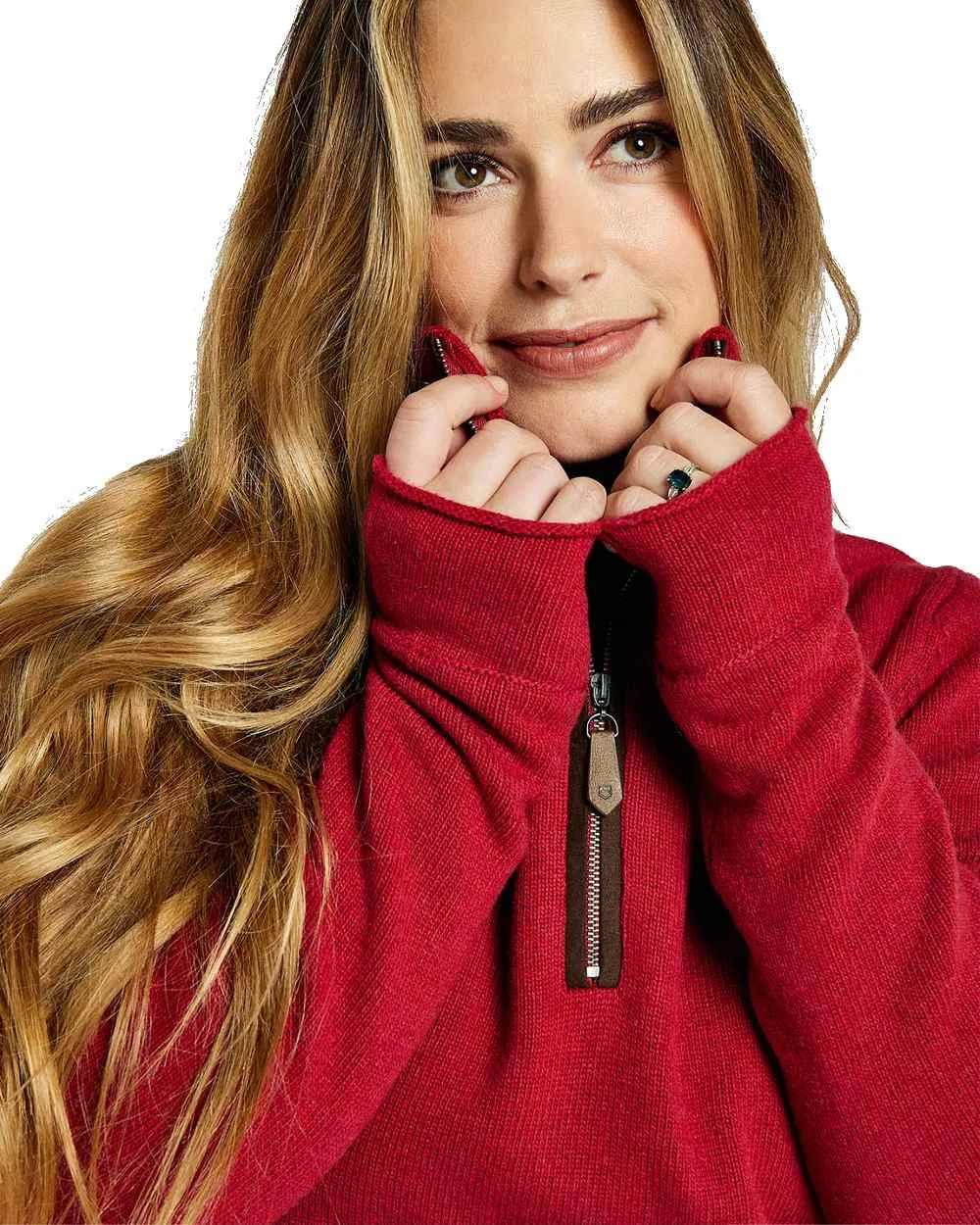 Dubarry Morrisey Zip Neck Sweater