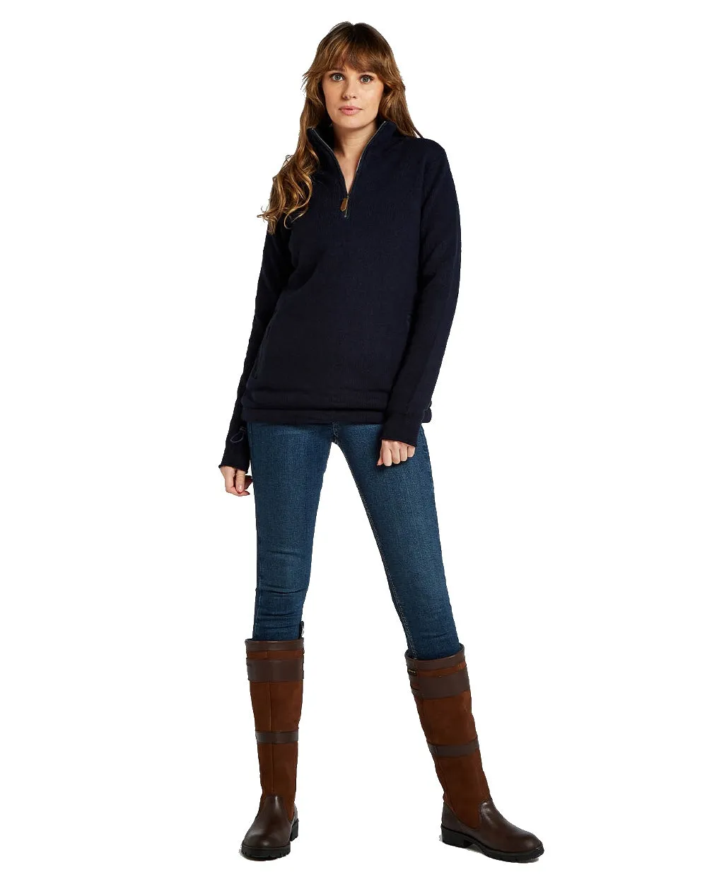 Dubarry Morrisey Zip Neck Sweater