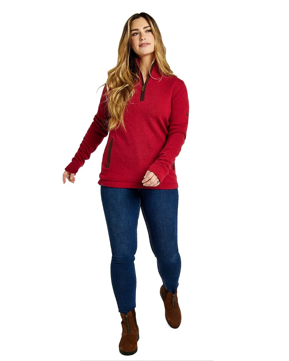 Dubarry Morrisey Zip Neck Sweater