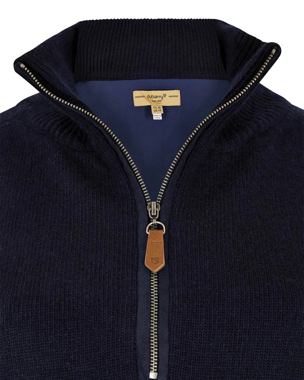 Dubarry Morrisey Zip Neck Sweater