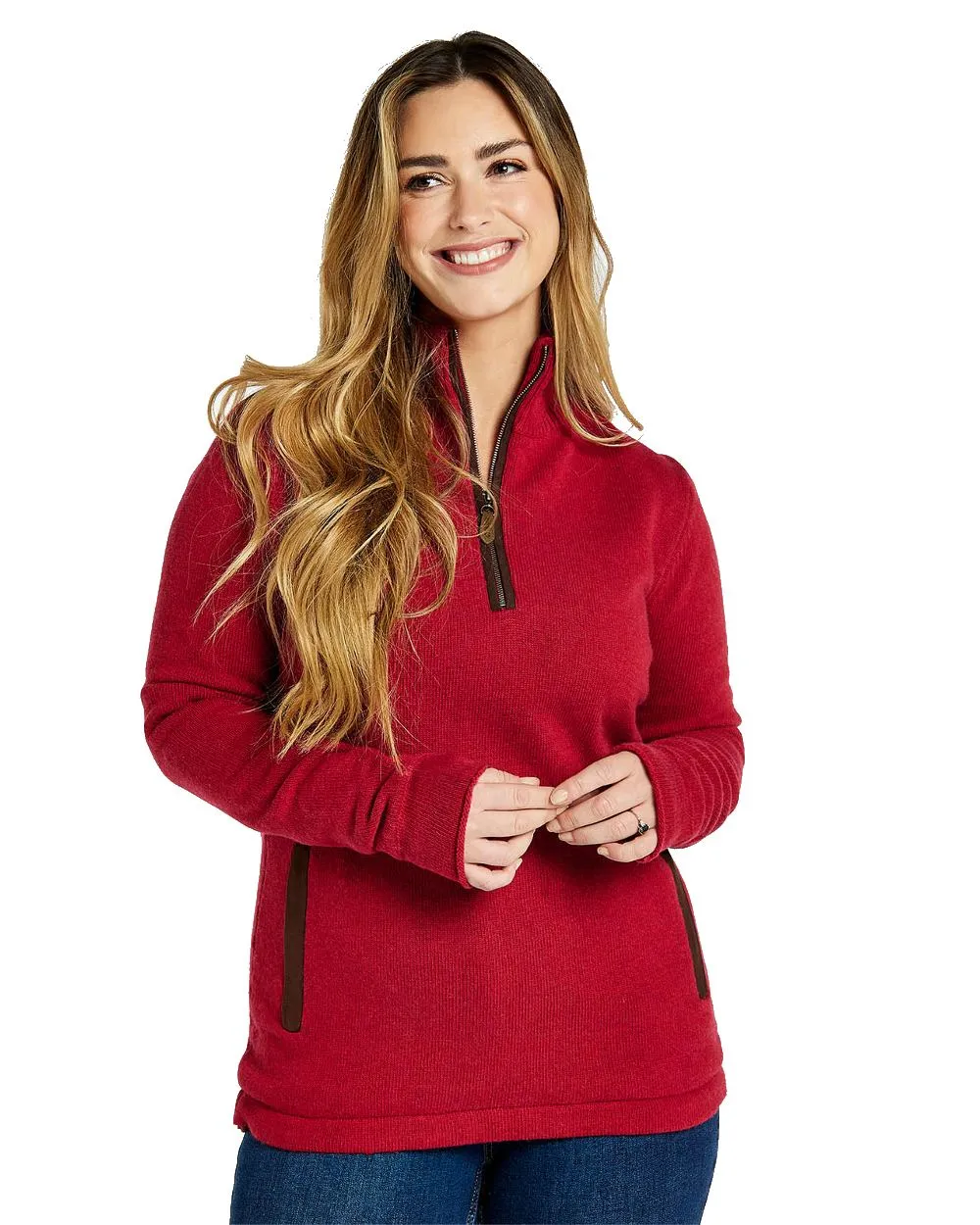 Dubarry Morrisey Zip Neck Sweater