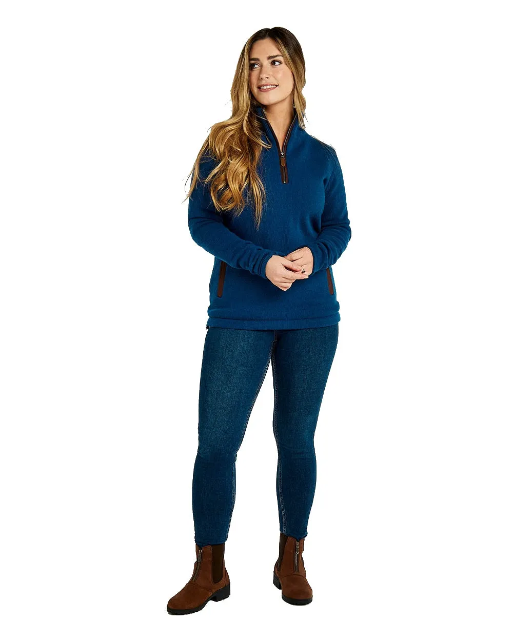 Dubarry Morrisey Zip Neck Sweater