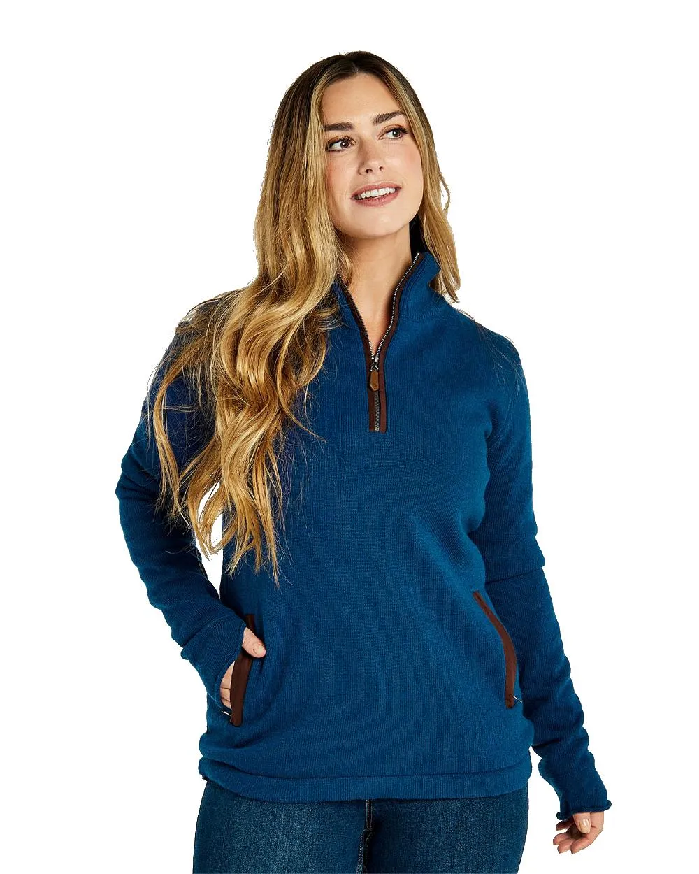 Dubarry Morrisey Zip Neck Sweater