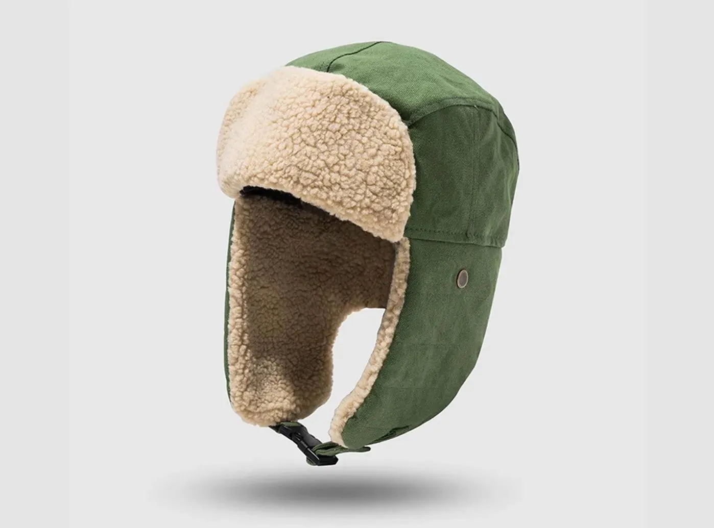 FitVille Warm Bomber Hat with Earflaps (Unisex)