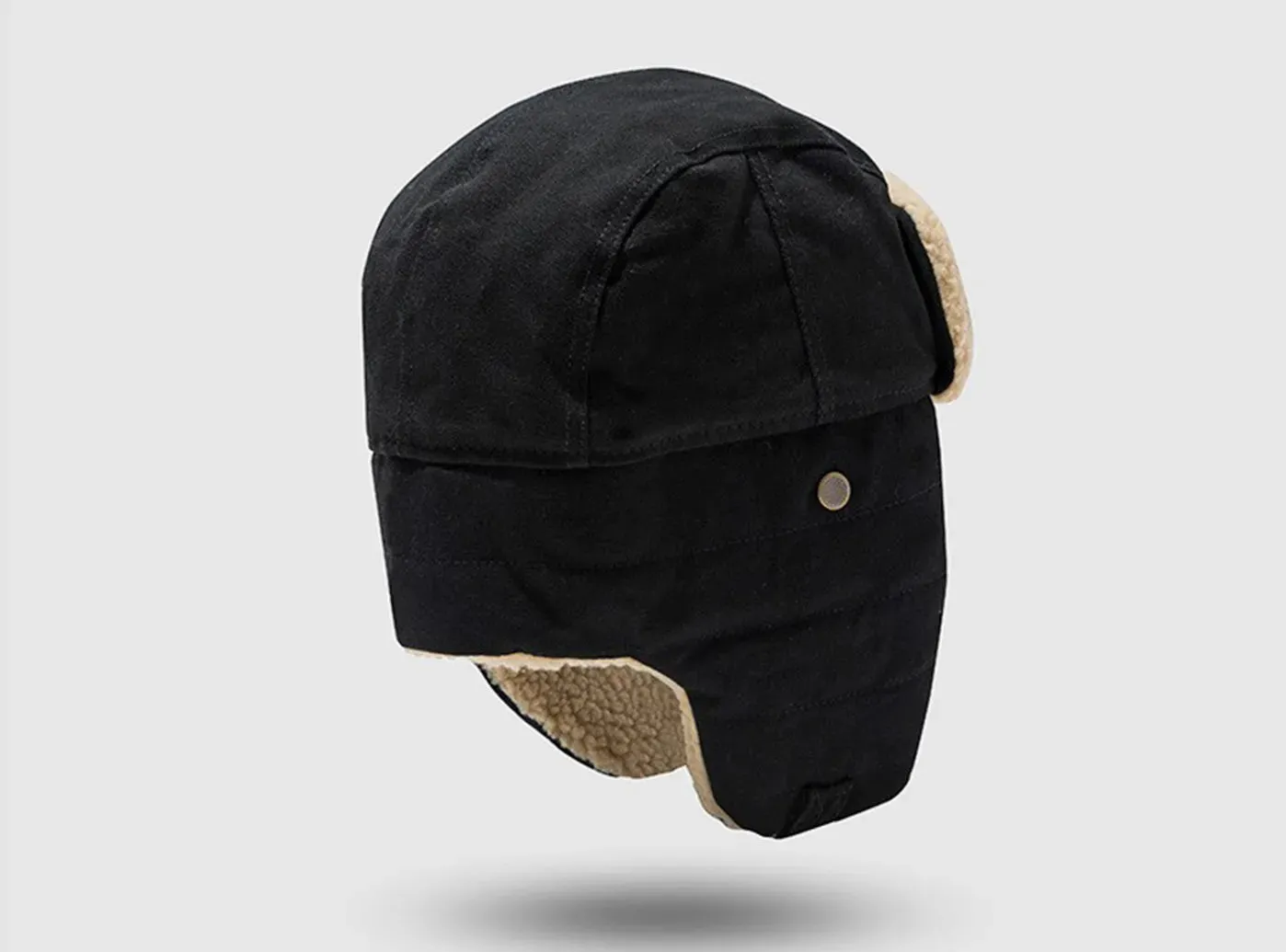 FitVille Warm Bomber Hat with Earflaps (Unisex)