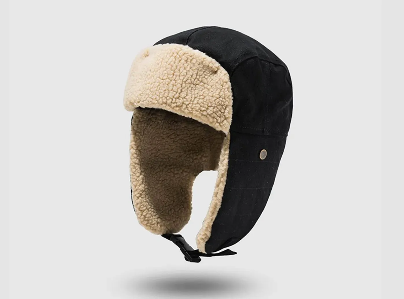 FitVille Warm Bomber Hat with Earflaps (Unisex)