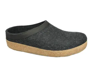 Haflinger Unisex Grizzly Slippers GZL44- Charcoal