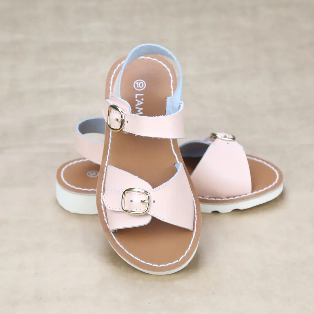 Hera Girls Leather Buckled Sandal