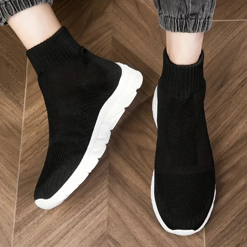 Herensneakers voor in de winter - Ademend, high-top, lichtgewicht & anti-slip