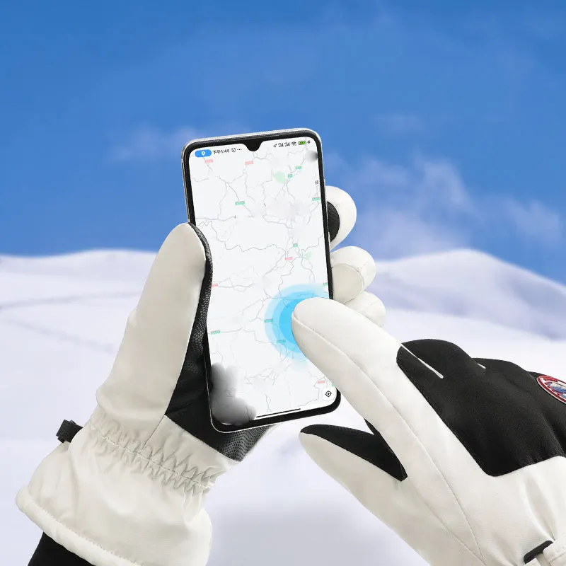 Hotian Unisex Insulated Ski Gloves Waterproof