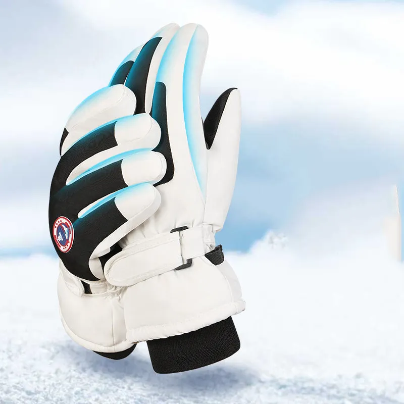 Hotian Unisex Insulated Ski Gloves Waterproof