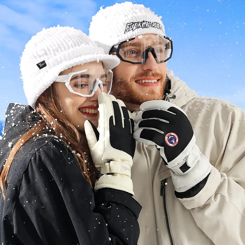 Hotian Unisex Insulated Ski Gloves Waterproof