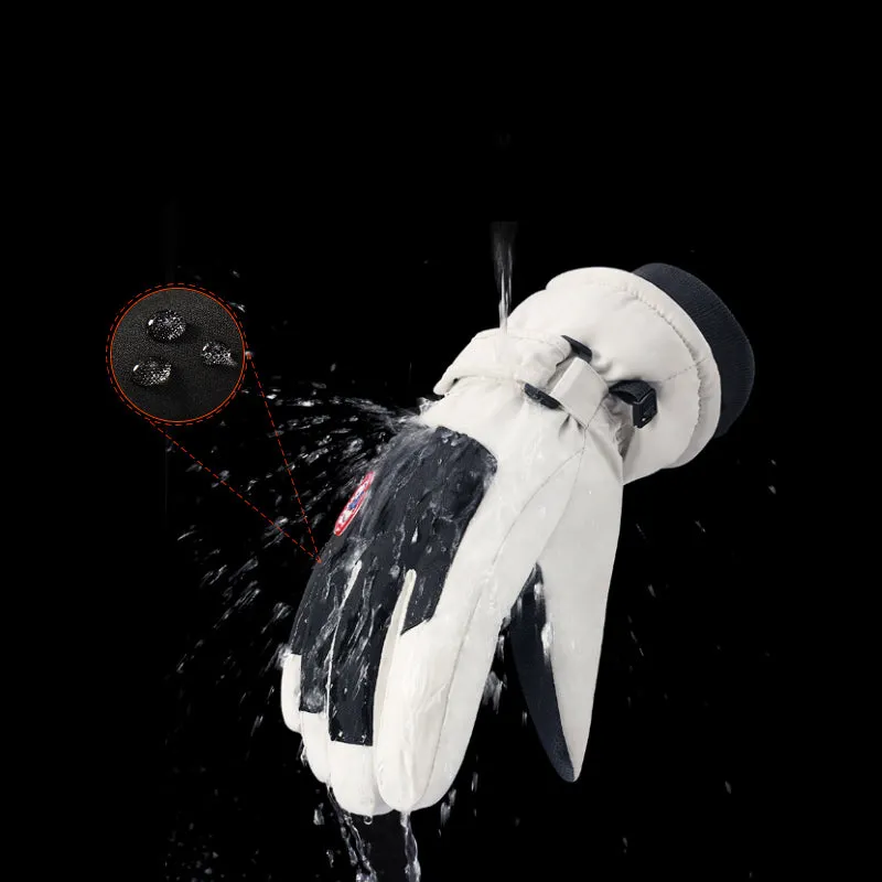 Hotian Unisex Insulated Ski Gloves Waterproof