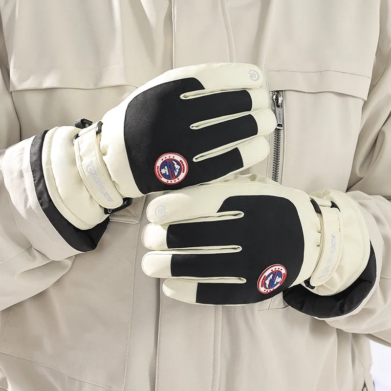 Hotian Unisex Insulated Ski Gloves Waterproof