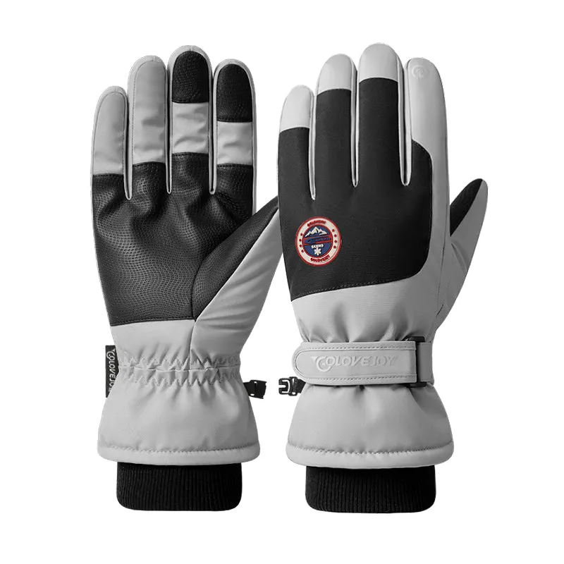 Hotian Unisex Insulated Ski Gloves Waterproof