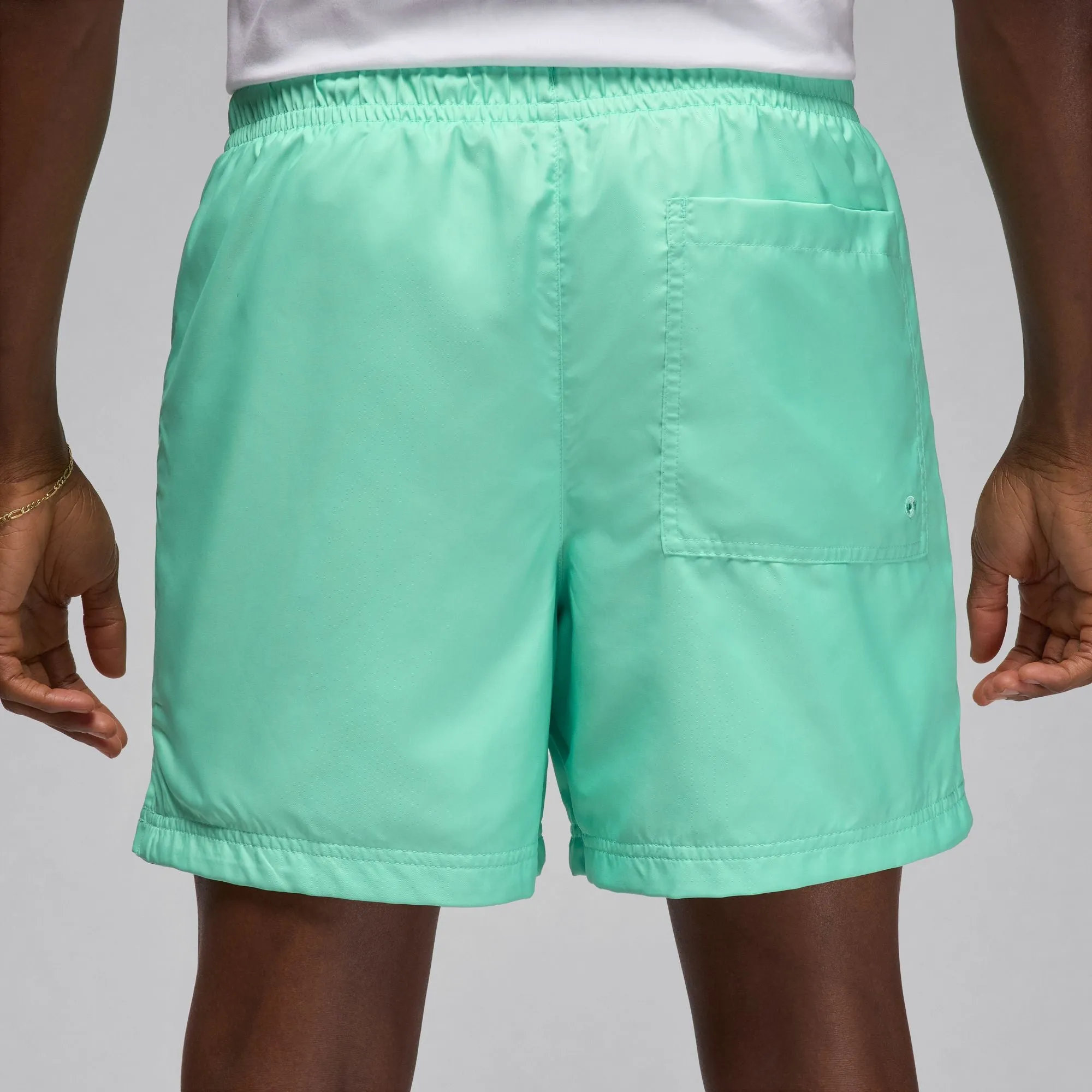 Jordan Essentials Poolside Shorts (Emerald Rise/White)