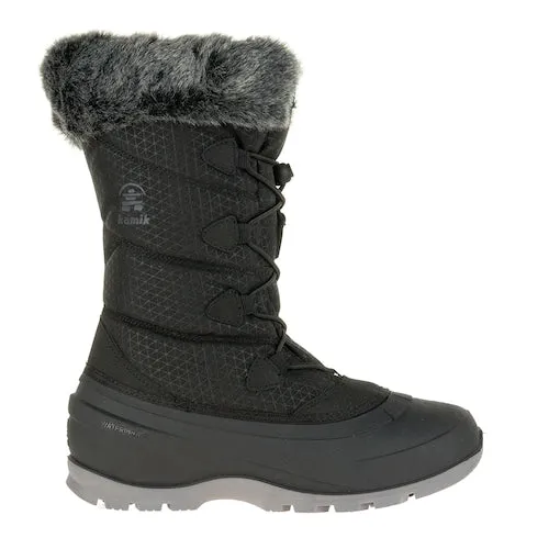 Kamik Women's MOMENTUM2 Snow Boot, Black