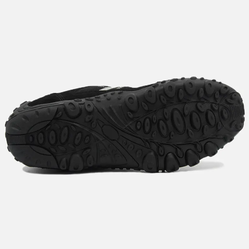 Knixmax Women's Hiking Trainers, Black, Lightweight Approach Shoes, Sports Trainers