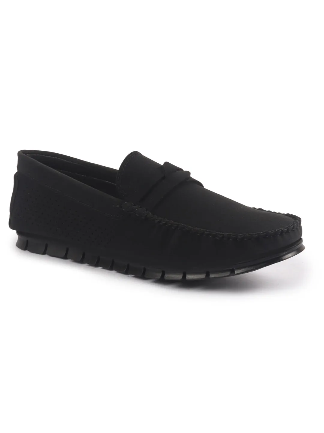 Men Suede Caual Slip-On Shoe Driving Loafers Anti Skid Sole Breathable with Memory Cushioned Insole